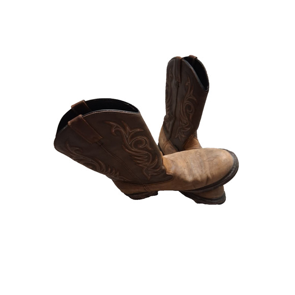 Laredo Western Cowboy Waterproof Boots Men SZ 12ew Cheyenne 68112 Leather Hammer